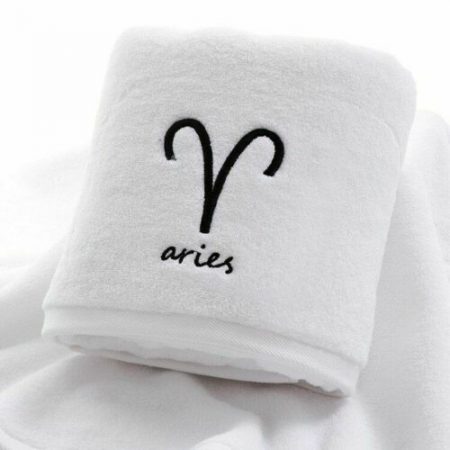 prosoape de baie 650 gr lux zodiac astrology berbec