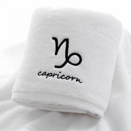 prosoape de baie 650 gr lux zodiac astrology capricorn