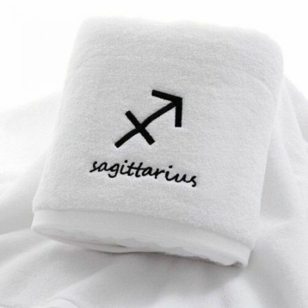 prosoape de baie 650 gr lux zodiac astrology sagetator