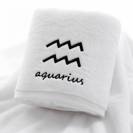 prosoape de baie 650 gr lux zodiac astrology varsator