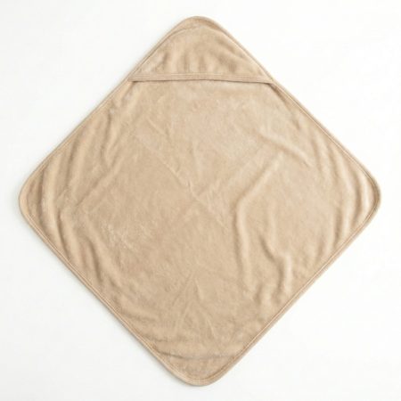 prosop cu gluga copii beige